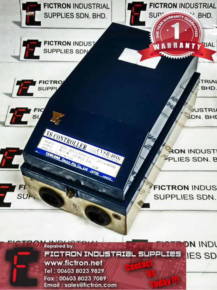 CVSR-404G CVSR404G YASKAWA VS CONTROLLER REPAIR SERVICE IN MALAYSIA 12 MONTHS WARRANTY