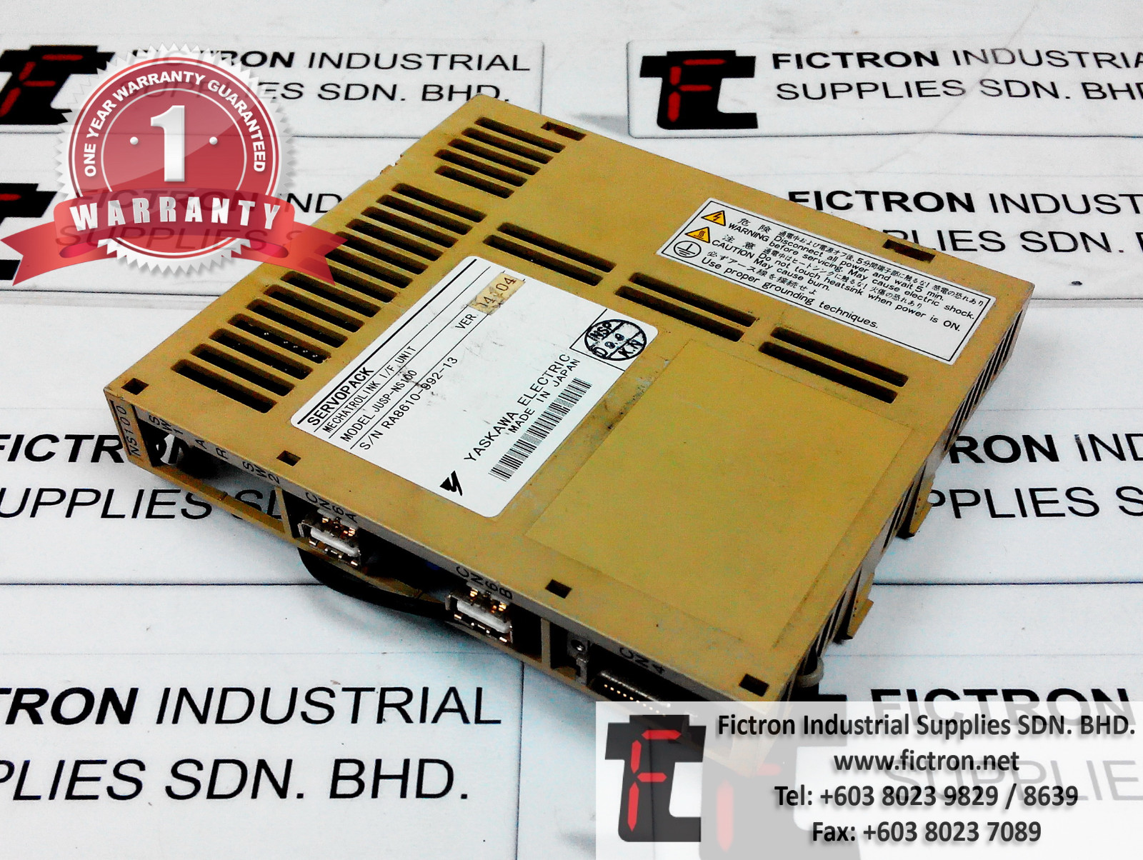 JUSP-NS100 JUSPNS100 YASKAWA SERVOPACK REPAIR SERVICE IN MALAYSIA 12 MONTHS WARRANTY