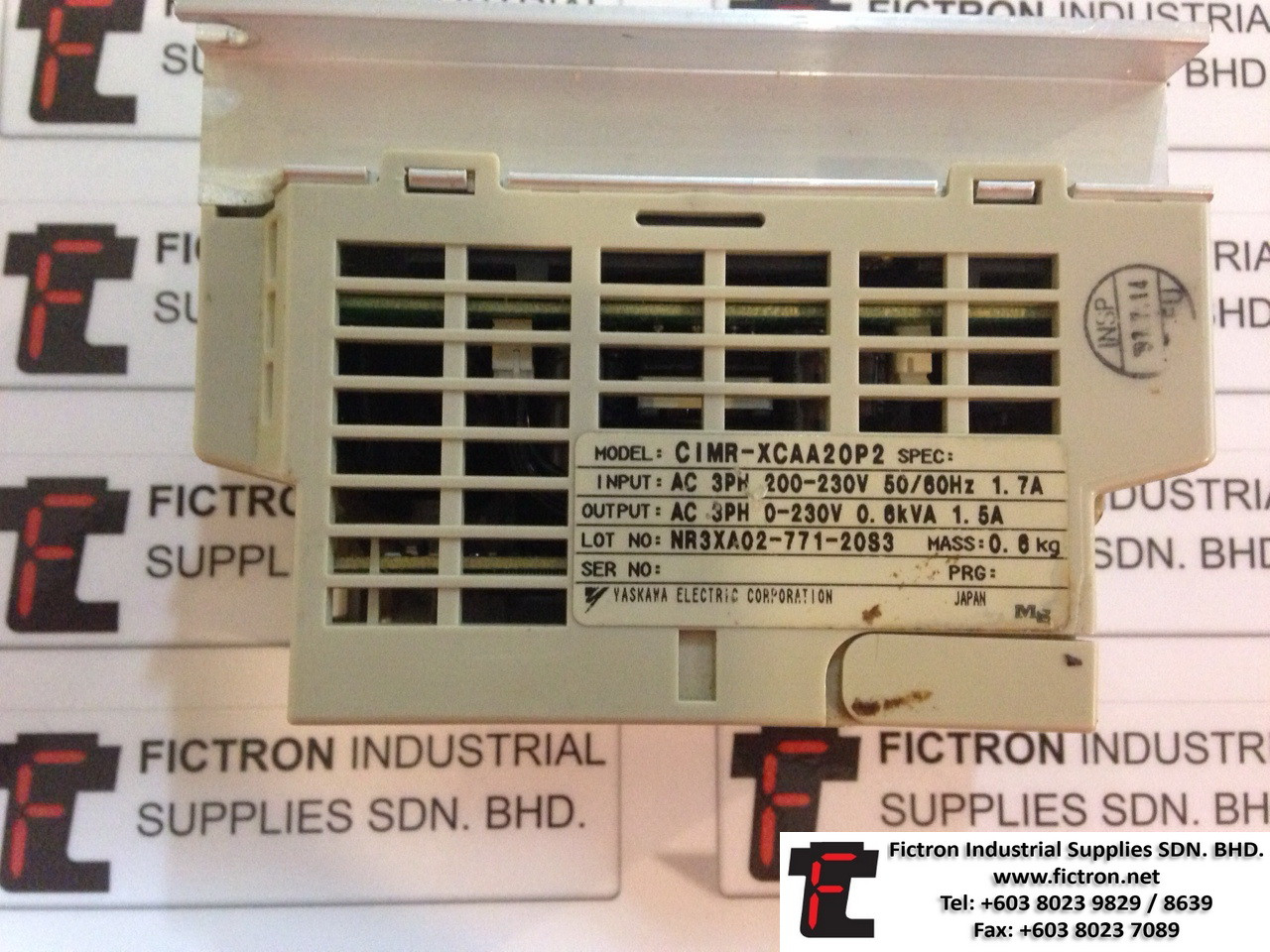 CIMR-XCAA20P2 CIMRXCAA20P2 YASKAWA INVERTER DRIVE REPAIR SERVICE IN MALAYSIA 12 MONTHS WARRANTY