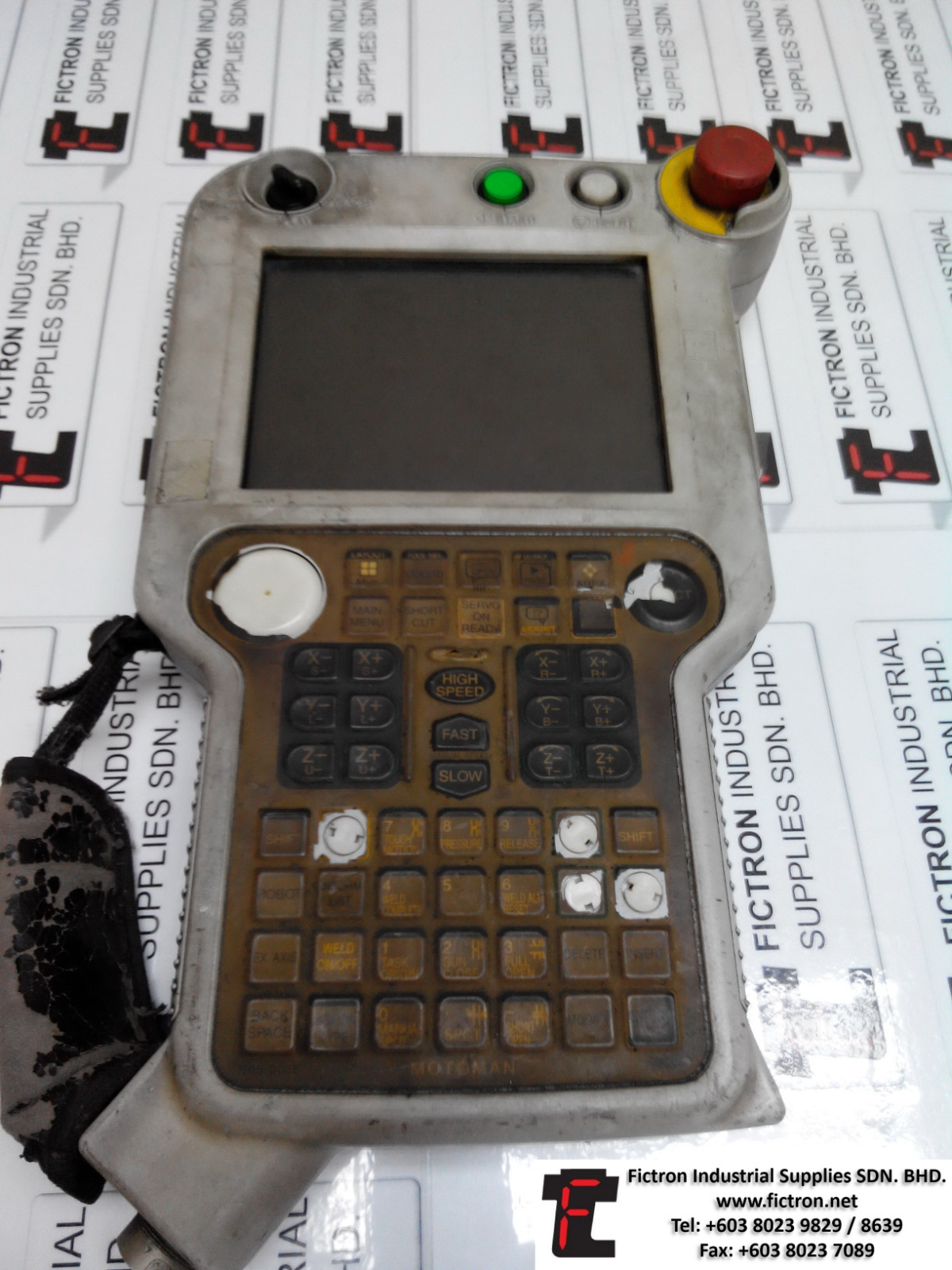 JZRCR-NPP01B-1 JZRCRNPP01B1 PENDANT YASKAWA REPAIR SERVICE IN MALAYSIA 12 MONTHS WARRANTY
