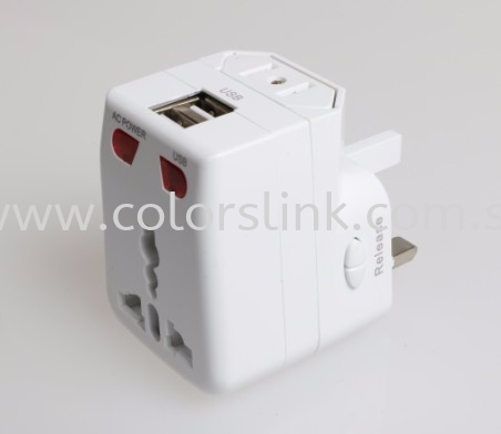 WD-01 World Adaptor Corporate Gift Singapore Supplier, Suppliers, Supply, Supplies | Colorslink Trading