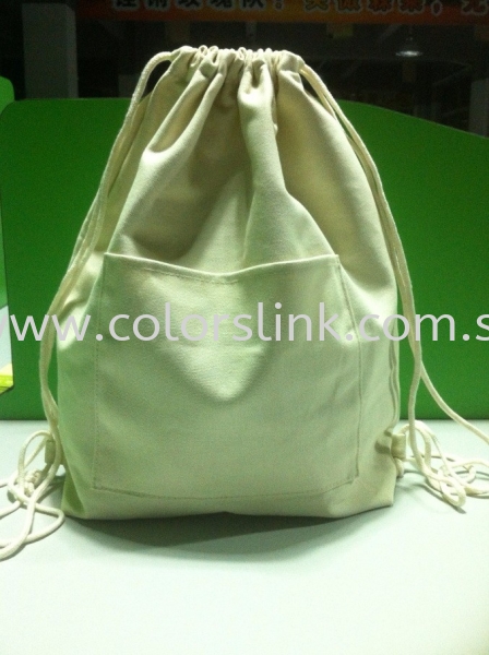 CN-Drawstring-08 Drawstring Bag Cotton & Canvas Eco Friendly Bags Singapore Supplier, Suppliers, Supply, Supplies | Colorslink Trading