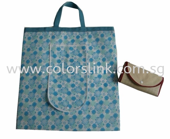 NW-Fold-11 Foldable Bag Non Woven Eco Friendly Bags Singapore Supplier, Suppliers, Supply, Supplies | Colorslink Trading