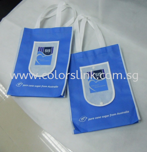 NW-Fold-04 Foldable Bag Non Woven Eco Friendly Bags Singapore Supplier, Suppliers, Supply, Supplies | Colorslink Trading