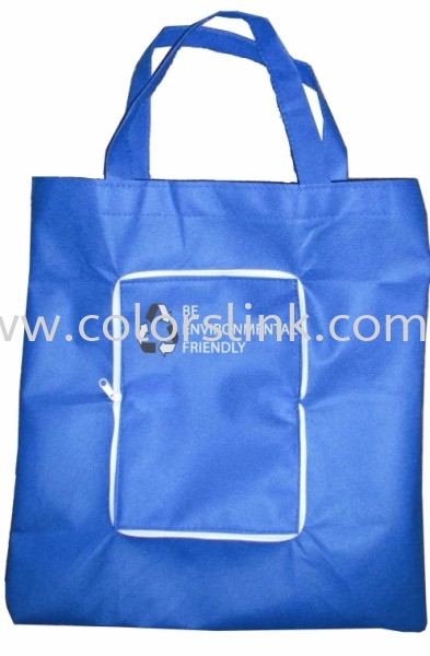 NW-Fold-06 Foldable Bag Non Woven Eco Friendly Bags Singapore Supplier, Suppliers, Supply, Supplies | Colorslink Trading