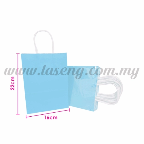 Paper Bag Small - Baby Blue *10pcs (RPB-P2S-BB)