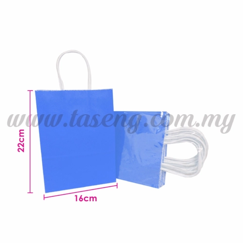 Paper Bag Small - Blue *10pcs (RPB-P2S-B)