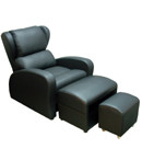 Electric Foot Reflexology Chair With Leg Rest And Stool