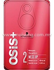 Osis + Mess Up Matte Paste Schwarzkopf Johor Bahru (JB), Malaysia, Taman Sentosa Supplier, Suppliers, Supply, Supplies | Mui Yong (M) Sdn Bhd