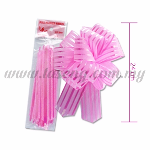 50mm Pull Flower Ribbon - Pink 1 Piece (RB-1PF50-P)