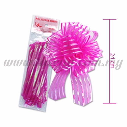 50mm Pull Flower Ribbon - Magenta 1 Piece (RB-1PF50-MA)