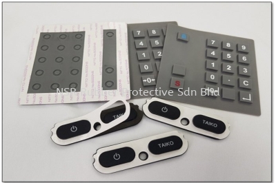 Push Button With Adhesive