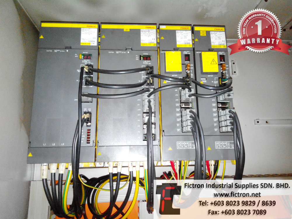 A06B-6079-H207 A06B6079H207 FANUC AC SERVO AMPLIFIER REPAIR SERVICE IN MALAYSIA 12 MONTHS WARRANTY