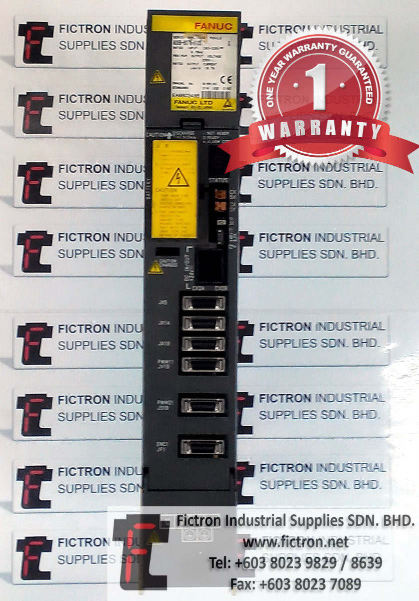 A06B-6079-H105 A06B6079H105 FANUC AC SERVO AMPLIFIER REPAIR SERVICE IN MALAYSIA 12 MONTHS WARRANTY