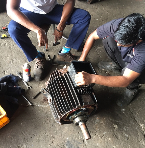 Motor Changing Bearing Motor Repair Service Selangor, Malaysia, Kuala Lumpur (KL), Seri Kembangan Repair, Service, Maintenance | DKSB ENGINEERING