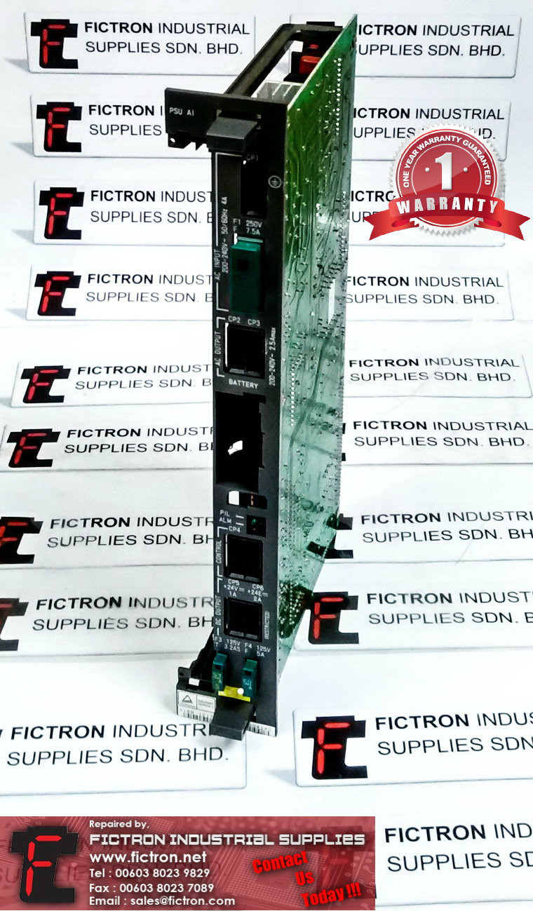 A16B-1212-0900 A16B12120900 FANUC PSU POWER SUPPLY UNIT REPAIR SERVICE IN MALAYSIA 12 MONTHS WARRANTY