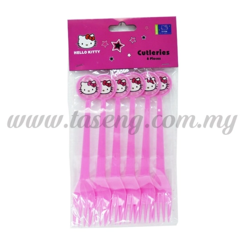 Fork Hello Kitty 1pack *6pcs (P-PF-01)