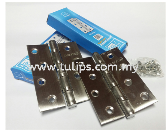 4" Dolfino 3 pcs S/Steel Hinger Others Tool Hardware Tools Penang, Malaysia, Penang Street Supplier, Suppliers, Supply, Supplies | Chew Kok Huat & Son Sdn Bhd