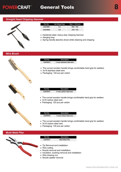 Welding Tools 1 Tools & Accessories  TOOLS AND ACCESSORIES Selangor, Malaysia, Kuala Lumpur (KL), Puchong Supplier, Suppliers, Supply, Supplies | Lincoln Energy Sdn Bhd