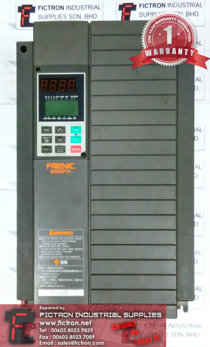 FRN15P11S-4JE FRN15P11S4JE FUJI FRENIC 5000P11 INVERTER REPAIR SERVICE IN MALAYSIA 12 MONTHS WARRANTY