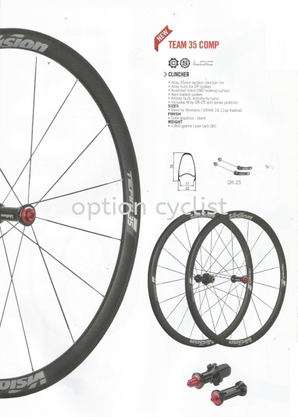 Team 35 Comp TEAM SERIES VISION Kedah, Malaysia, Sungai Petani Bicycle, Supplier, Supply, Shop | Option Cyclist