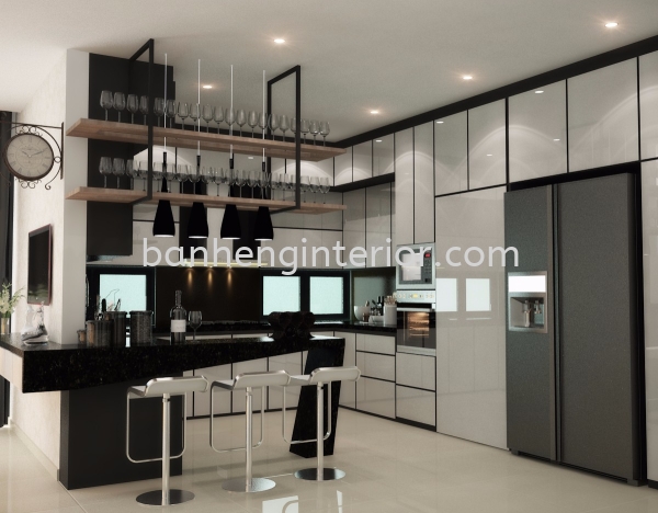 Kitchen  INTERIOR DESIGN Interior Design Johor Bahru (JB), Johor, Skudai Service, Renovation, Construction | Ban Heng Interior Design Sdn Bhd