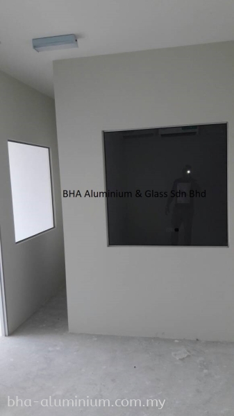  FIXED GLASS PARTITION Ͻ𴰻   Supplier, Suppliers, Supply, Supplies | BHA Aluminium & Glass Sdn Bhd