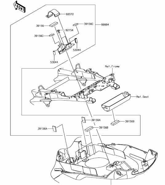 ACCESSORY(U-LOCK BRACKET) VERSYS 1000 LT 2017 Parts Diagrams KAWASAKI PARTS Kuala Lumpur (KL), Malaysia, Selangor Dealer, Supplier, Supply, Supplies | MotorSim Sdn Bhd