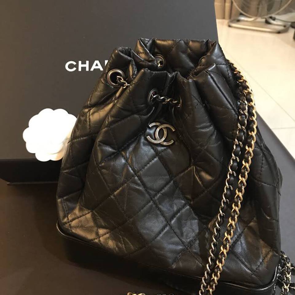 Chanel Gabrielle Backpack Take Two  Size Comparison  Lala Shaw   YouTube