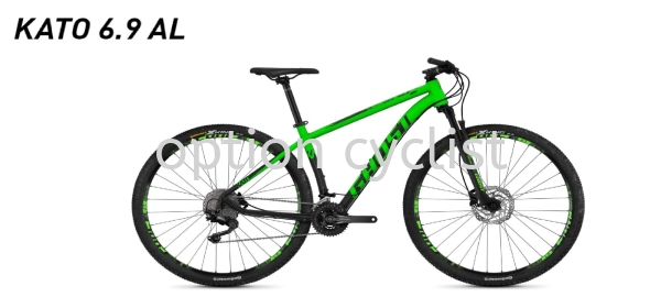 KATO 6.9 AL - GREEN KATO SERIES GHOST BIKE Kedah, Malaysia, Sungai Petani Bicycle, Supplier, Supply, Shop | Option Cyclist