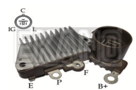 EKN REG - ND126 NIPPO DENSO SERIES REGULATOR ALTERNATOR COMPONENTS Johor Bahru (JB), Malaysia, Selangor, Kuala Lumpur (KL), Skudai, Kempas, Batu Caves Supplier, Suppliers, Supply, Supplies | Honggoll Enterprise (M) Sdn Bhd