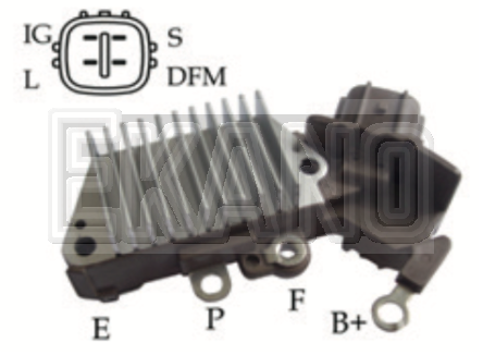 EKN REG - ND134 NIPPO DENSO SERIES REGULATOR ALTERNATOR COMPONENTS Johor Bahru (JB), Malaysia, Selangor, Kuala Lumpur (KL), Skudai, Kempas, Batu Caves Supplier, Suppliers, Supply, Supplies | Honggoll Enterprise (M) Sdn Bhd