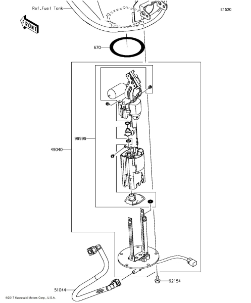 FUEL PUMP VERSYS 1000 LT 2017 Parts Diagrams KAWASAKI PARTS Kuala Lumpur (KL), Malaysia, Selangor Dealer, Supplier, Supply, Supplies | MotorSim Sdn Bhd