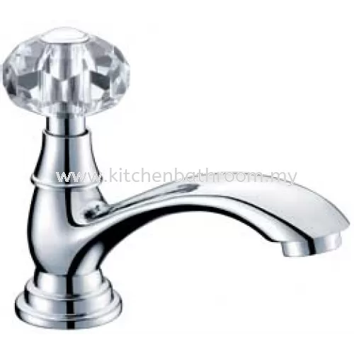 TORA CRYSTALLINE SERIES WASH BASIN COLD TAP BC2917A-WW / TR-TP-BC-00238-WW