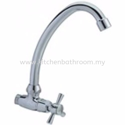 TORA GANO SERIES KITCHEN WALL SINK COLD TAP WS53S / TR-TP-WS-00510-CH