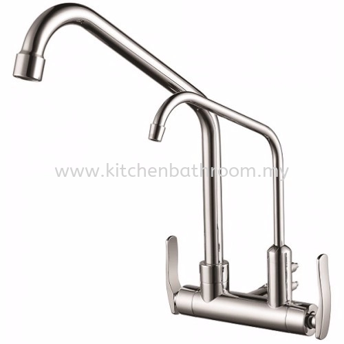 KITCHEN WALL SINK TAP C/W FILTER TAP FR-WFT003-L / FR-TP-WS-07204-CH