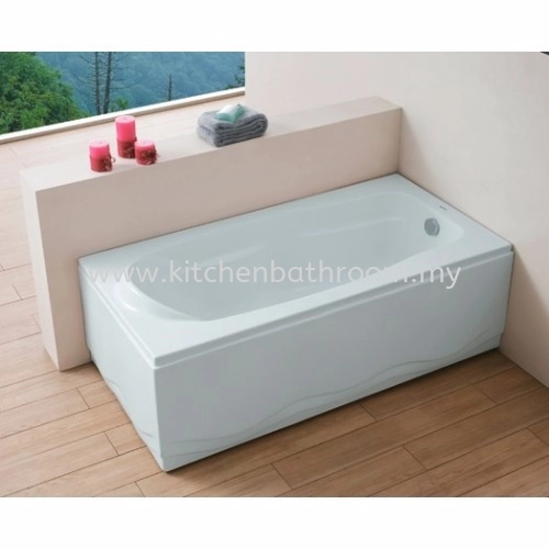 FREE STANDING LONG BATH GB150-6-LEFT / GM-BHT-FSB-03167-WW