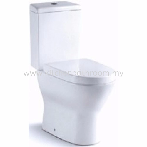 TWO PIECE WATER CLOSET LUMIO / LC-SYW-CCS-07331-WW