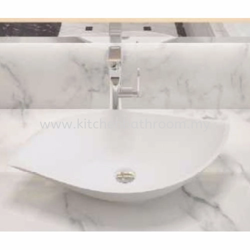 POLYSTONE COUNTER TOP BASIN TR-SYW-WHB-05173-WW