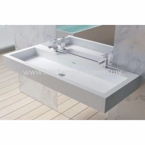 POLYSTONE WALL HUNG BASIN TR-SYW-WHB-06149-WW