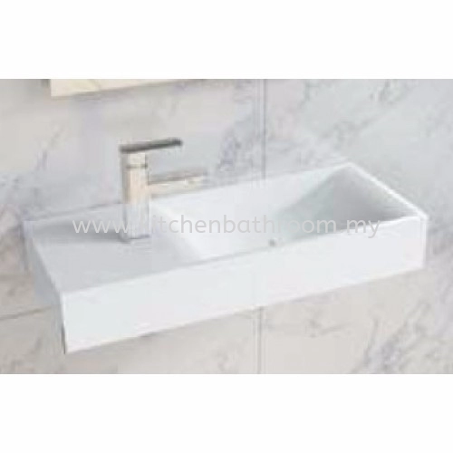 POLYSTONE WALL HUNG BASIN TR-SYW-WHB-08779-WW