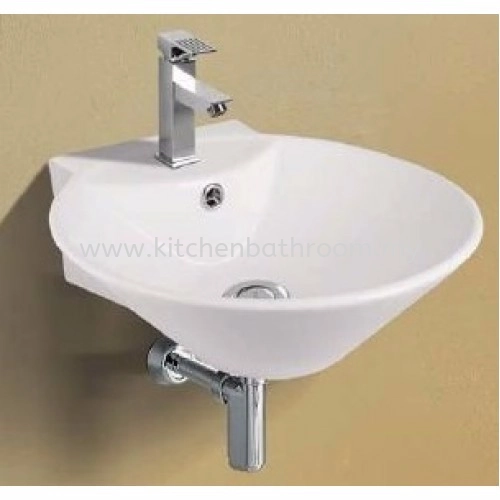 WALL HUNG WASH BASIN A168 / LC-SYW-WHB-07802-WW