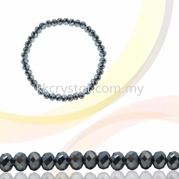 Crystal China, Donut 3mm, B78 Metalic Silver Donut 03mm  Beads Kuala Lumpur (KL), Malaysia, Selangor, Klang, Kepong Wholesaler, Supplier, Supply, Supplies | K&K Crystal Sdn Bhd