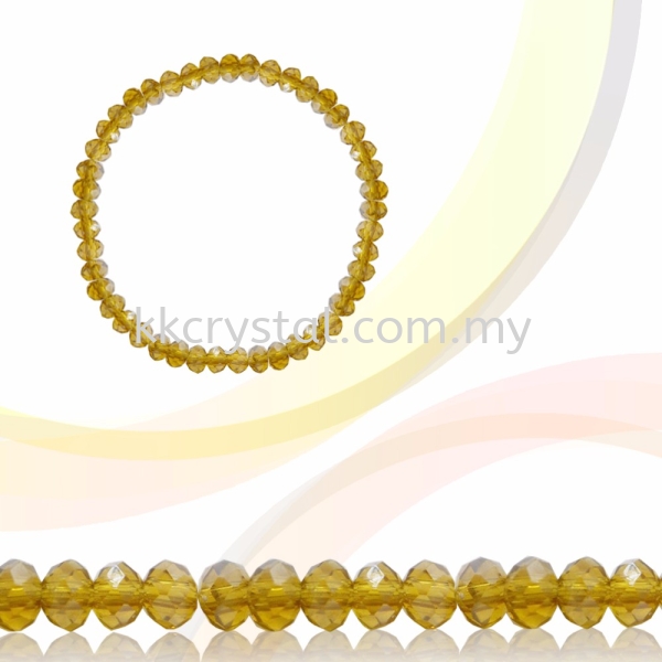 Crystal China, Donut 3mm, B64 Smoked Topaz AB 01 Donut 03mm  Beads Kuala Lumpur (KL), Malaysia, Selangor, Klang, Kepong Wholesaler, Supplier, Supply, Supplies | K&K Crystal Sdn Bhd