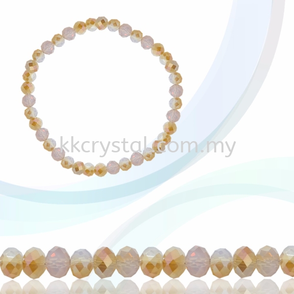 Crystal China, Donut 4mm, B86 Copper Opal AB Donut 04mm Beads Kuala Lumpur (KL), Malaysia, Selangor, Klang, Kepong Wholesaler, Supplier, Supply, Supplies | K&K Crystal Sdn Bhd