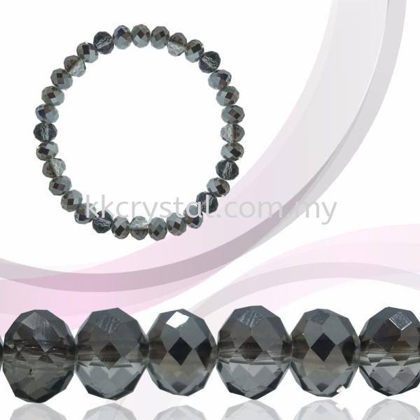 Crystal China, Donut 4mm, B118 Silver Night Donut 04mm Beads Kuala Lumpur (KL), Malaysia, Selangor, Klang, Kepong Wholesaler, Supplier, Supply, Supplies | K&K Crystal Sdn Bhd