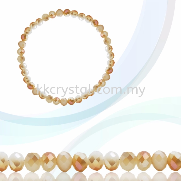 Crystal China, Donut 4mm, B92 Copper Opal Donut 04mm Beads Kuala Lumpur (KL), Malaysia, Selangor, Klang, Kepong Wholesaler, Supplier, Supply, Supplies | K&K Crystal Sdn Bhd