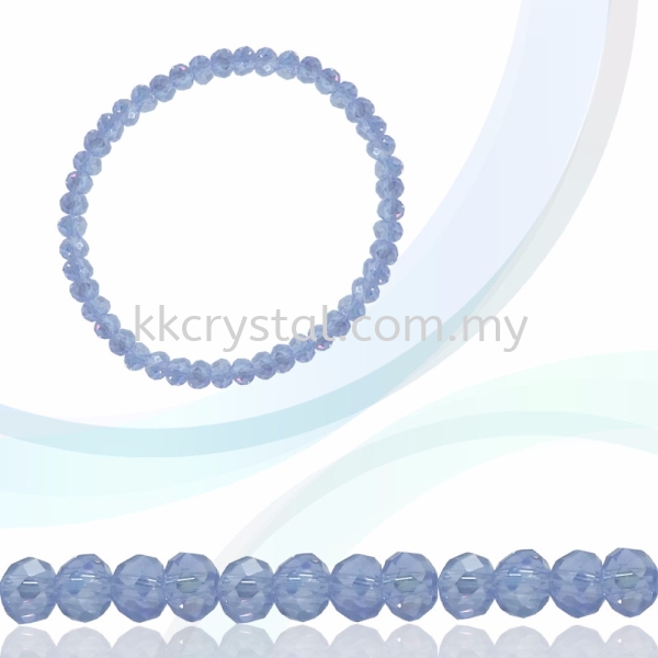 Crystal China, Donut 4mm, B65 Light Sapphire AB Donut 04mm Beads Kuala Lumpur (KL), Malaysia, Selangor, Klang, Kepong Wholesaler, Supplier, Supply, Supplies | K&K Crystal Sdn Bhd