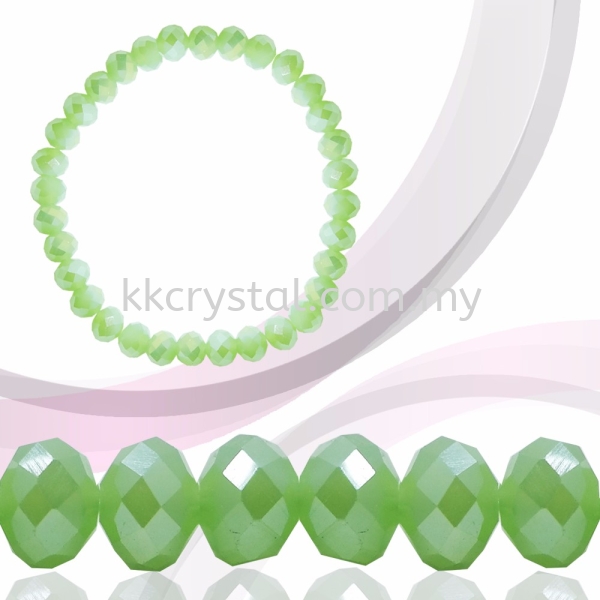 Crystal China, Donut 4mm, B71 Peridot Opal AB Donut 04mm Beads Kuala Lumpur (KL), Malaysia, Selangor, Klang, Kepong Wholesaler, Supplier, Supply, Supplies | K&K Crystal Sdn Bhd