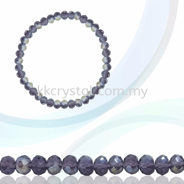 Crystal China, Donut 4mm, B60 Tanzanite AB Donut 04mm Beads Kuala Lumpur (KL), Malaysia, Selangor, Klang, Kepong Wholesaler, Supplier, Supply, Supplies | K&K Crystal Sdn Bhd